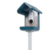 BirdBuddy Solar Pro foderstation med kamera og fuglegendelse