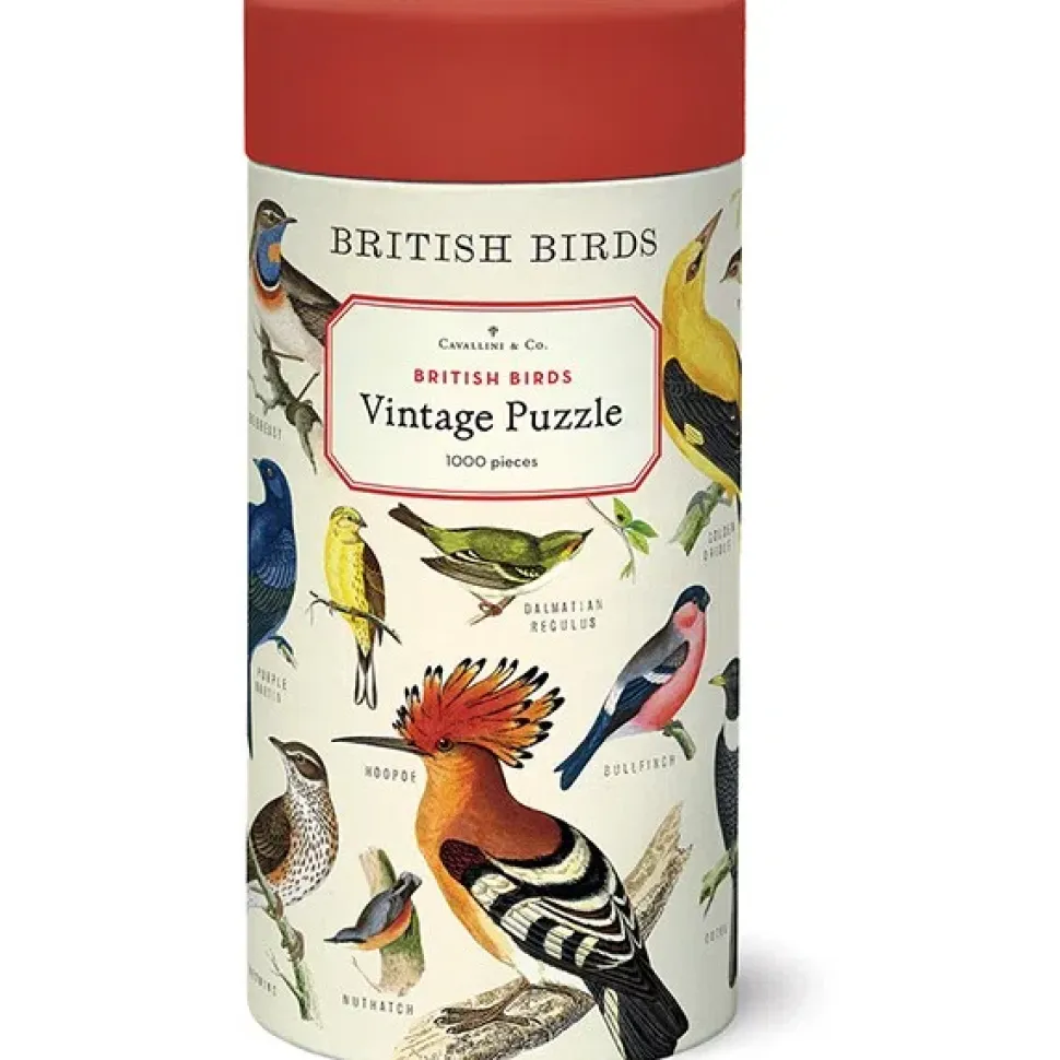 British Birds puslespil 1000 brikker