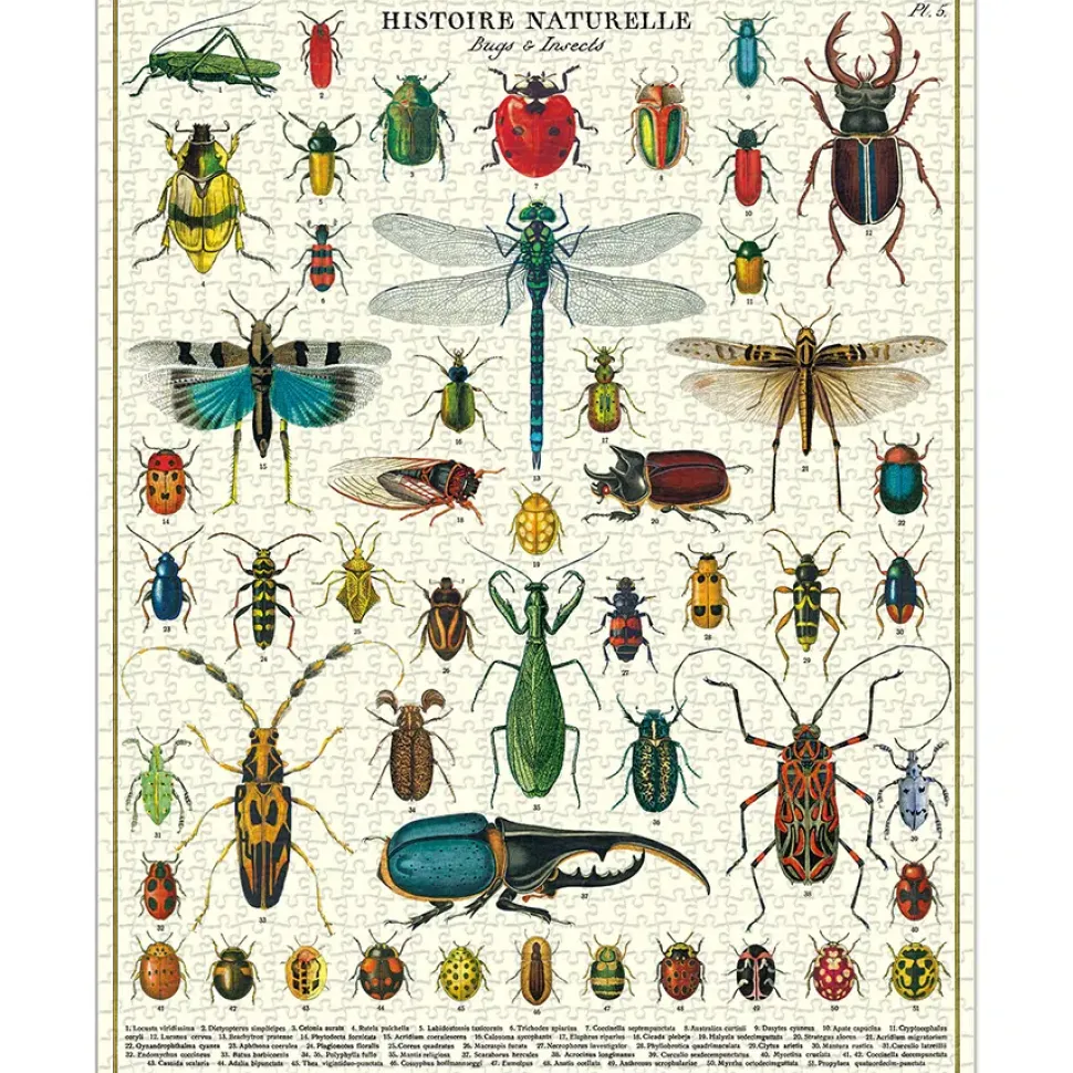 Bugs & Insects puslespil 1000 brikker