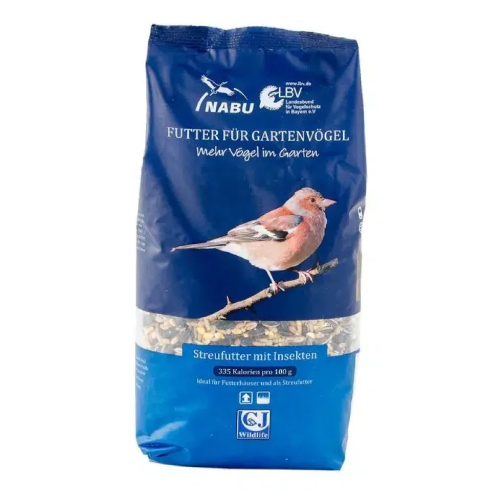 CJW frøblanding med insekter – 1 Kg
