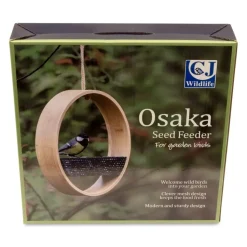CJW Osaka foderautomat til frø i bambus og metal
