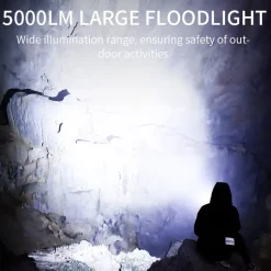 DOF BirdLife L22 60W 5000 Lumens LED lommelygte