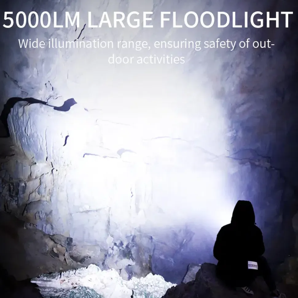 DOF BirdLife L22 60W 5000 Lumens LED lommelygte