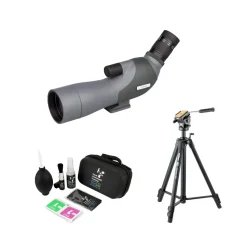 DOF BirdLife Mallard 16-48x60mm + Velbon Videomate 638 stativ + DOF BirdLife rensesæt | teleskop