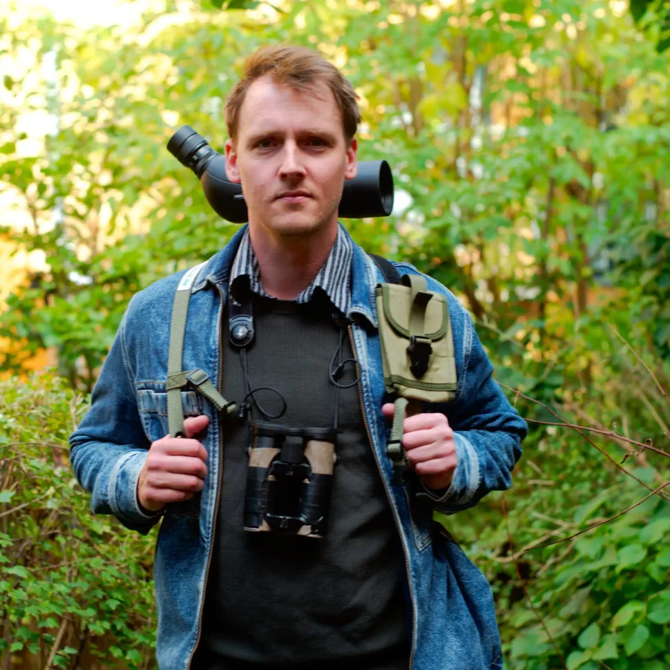DOF BirdLife Stativrem med skuldertaske