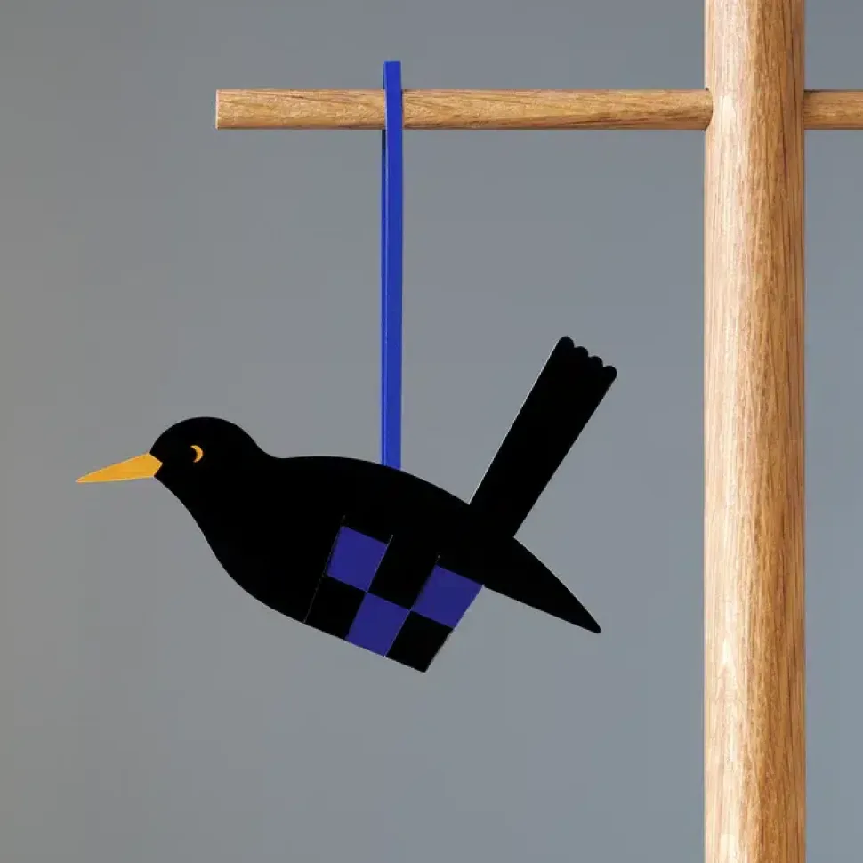 Flettede Fugle Flet selv papirfugl – solsort