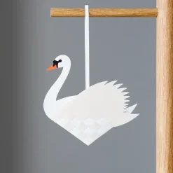 Flettede Fugle Flet selv papirfugl – Svane