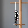 Flettede fugle flet selv papirfugl- Flagspætte