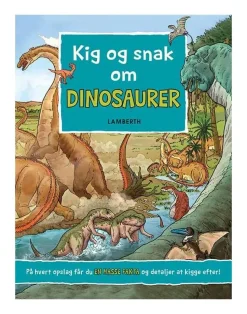 Kig og Snak om Dinosaurer | Børnebog
