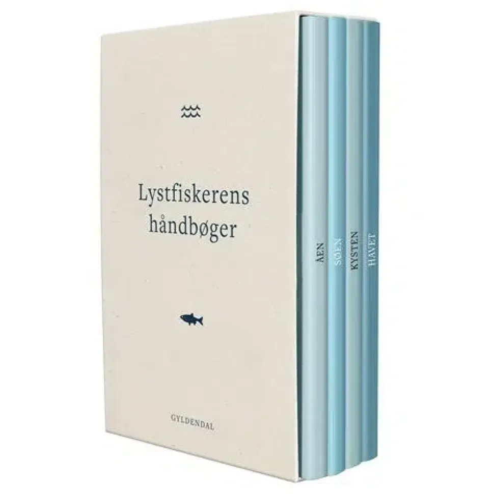 Lystfiskerens håndbøger | Sæt af fire bøger