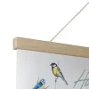 Magnetskinne til A3 plakat i FSC certificeret egetræ