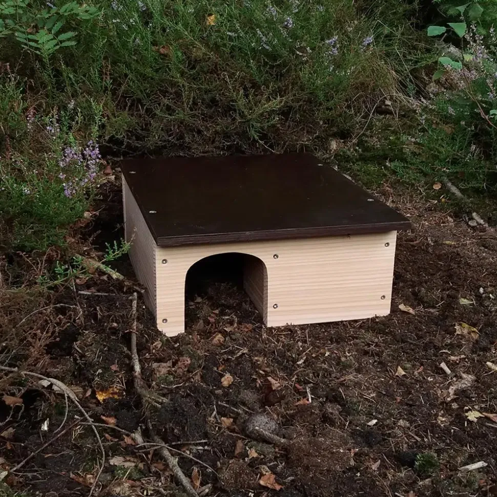 Pindsvinehus i FSC certificeret douglasgran