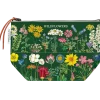 Pung med vilde blomster – grøn