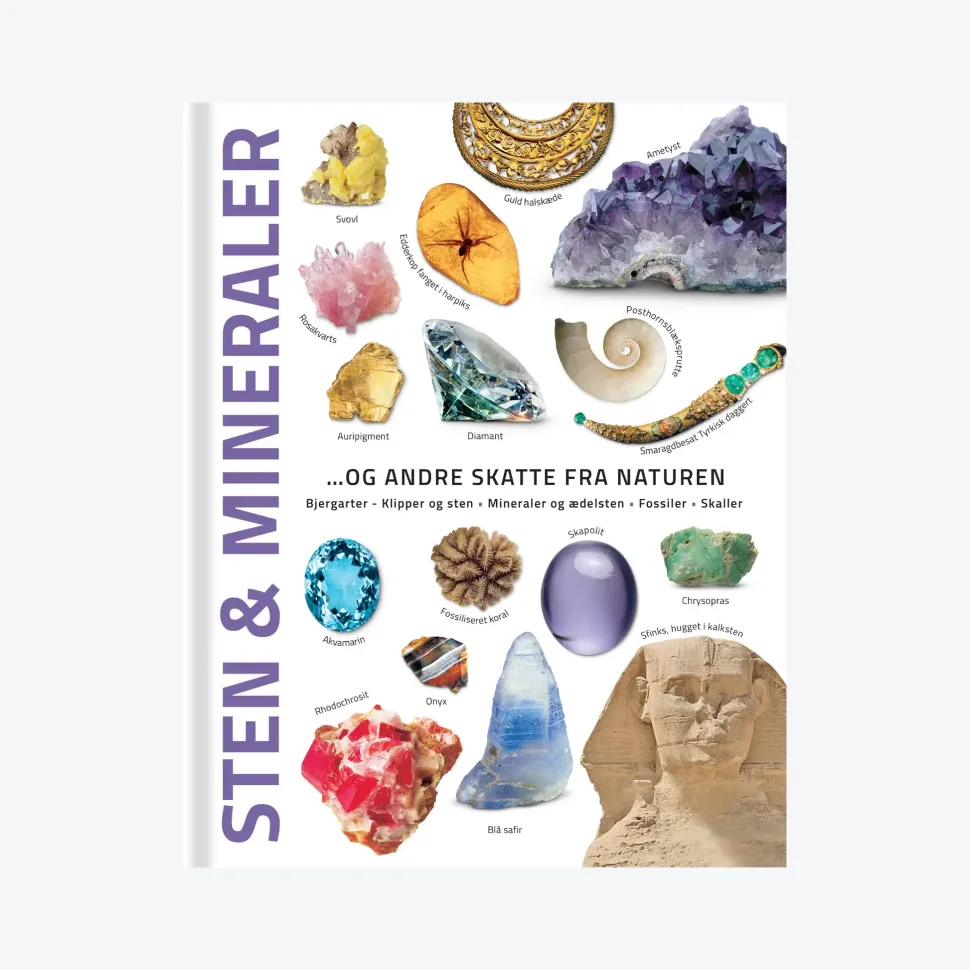 Sten & mineraler – og andre skatte fra naturen | Børnebog