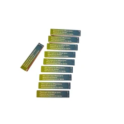 10 stk. geocaching logbog med plads til 360 logninger