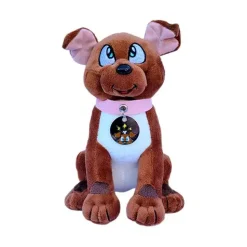 Tracker bamse med trackable Log My Dog tag – 20 cm