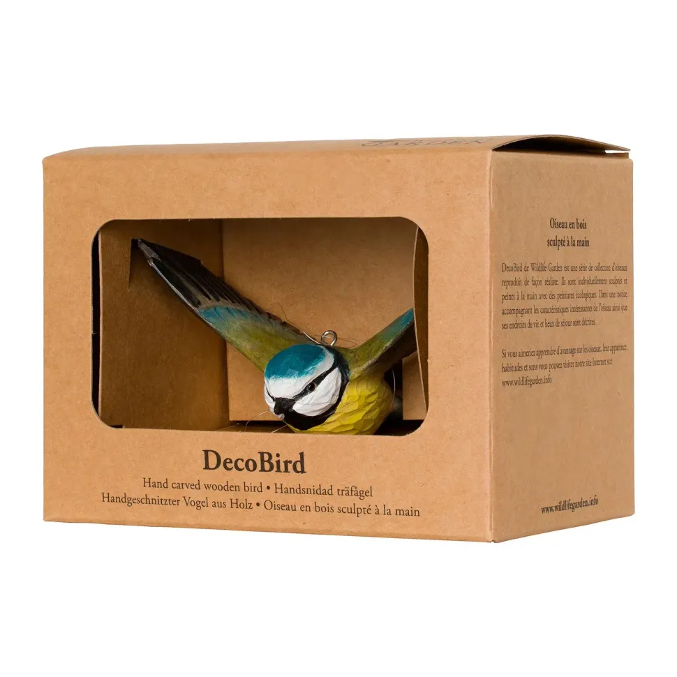 Wildlife Garden Decobird Flyvende blåmejse dekorationsfugl