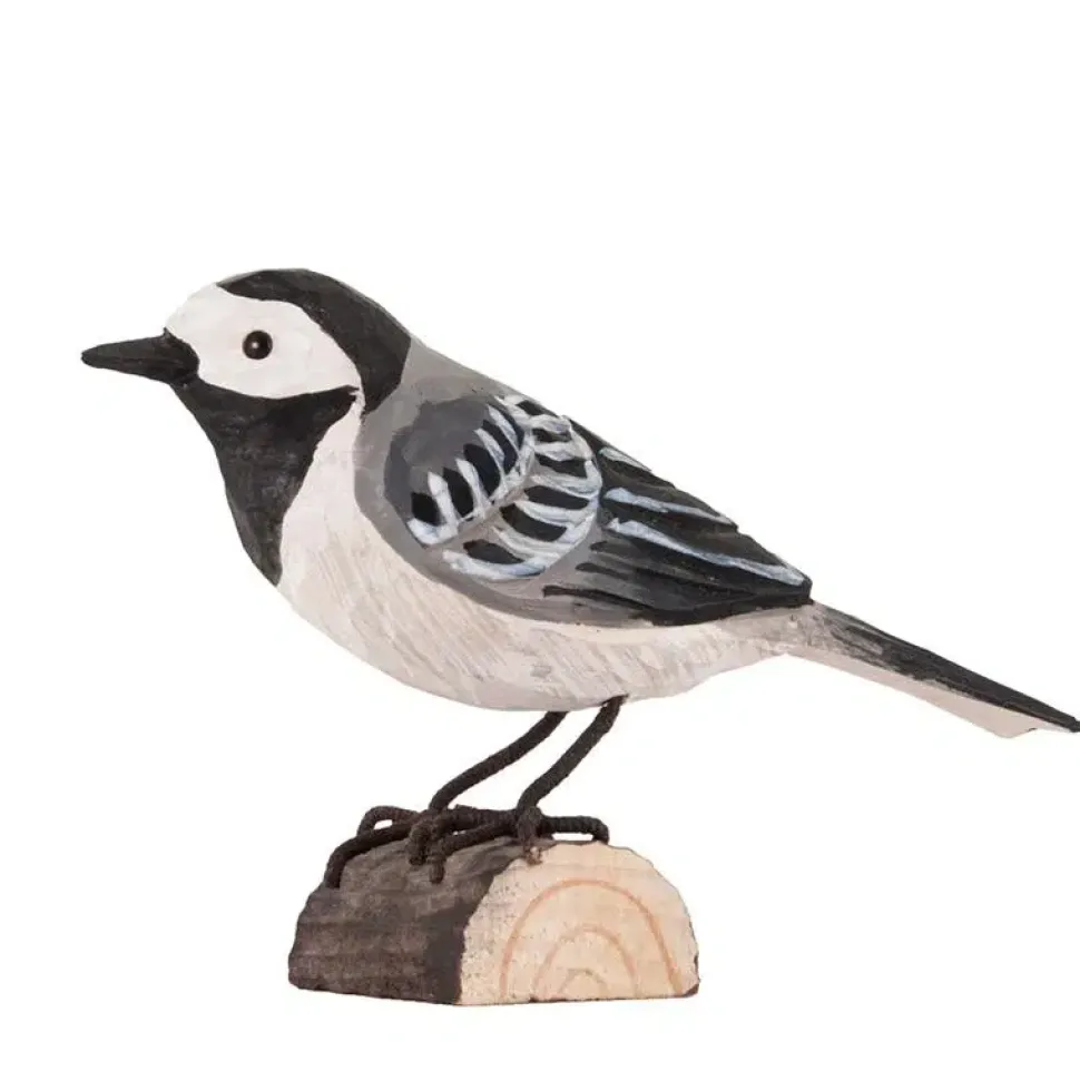 Wildlife Garden Decobird Hvid Vipstjert dekorationsfugl