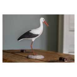 Wildlife Garden Decobird Hvidstork dekorationsfugl