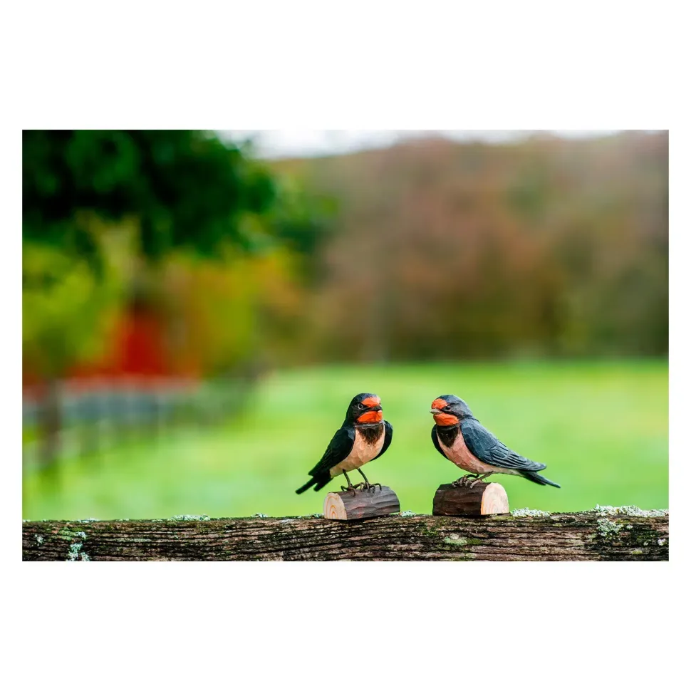 Wildlife Garden Decobird Landsvale dekorationsfugl