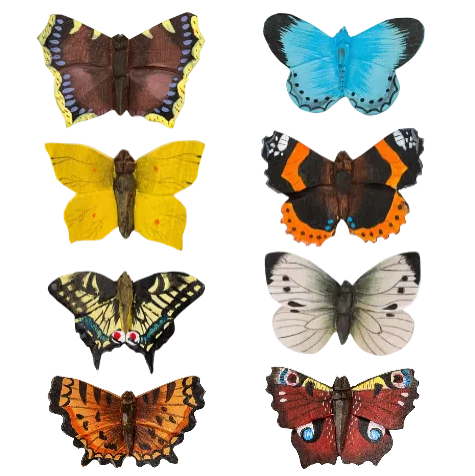 Wildlife Garden DecoButterfly sommerfugl magnet