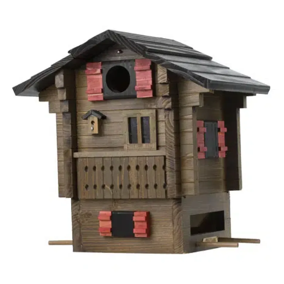 Wildlife Garden Multiholk fugle- og foderhus – Alpehytte