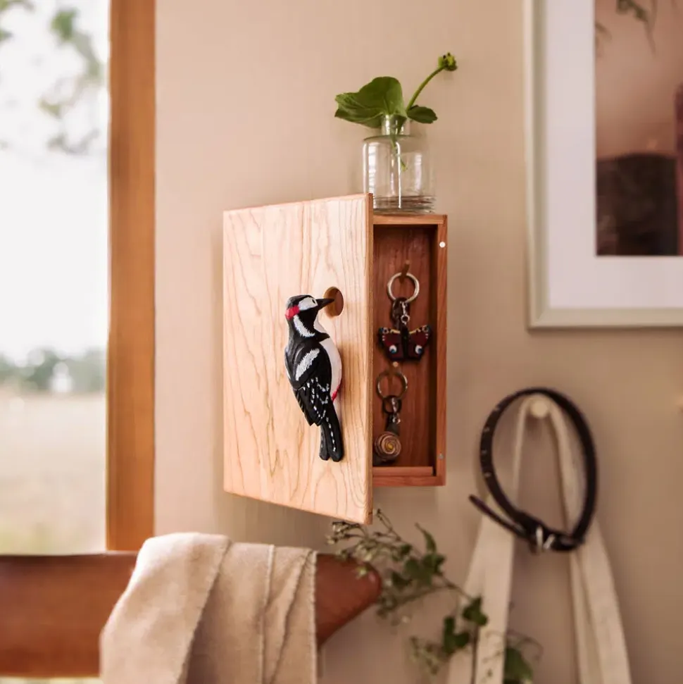Wildlife Garden nøgleskab med flagspætte